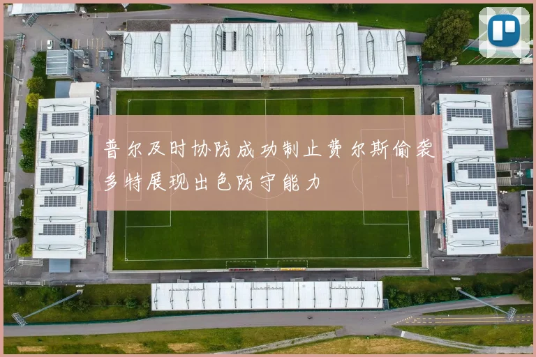 普尔及时协防成功制止费尔斯偷袭多特展现出色防守能力